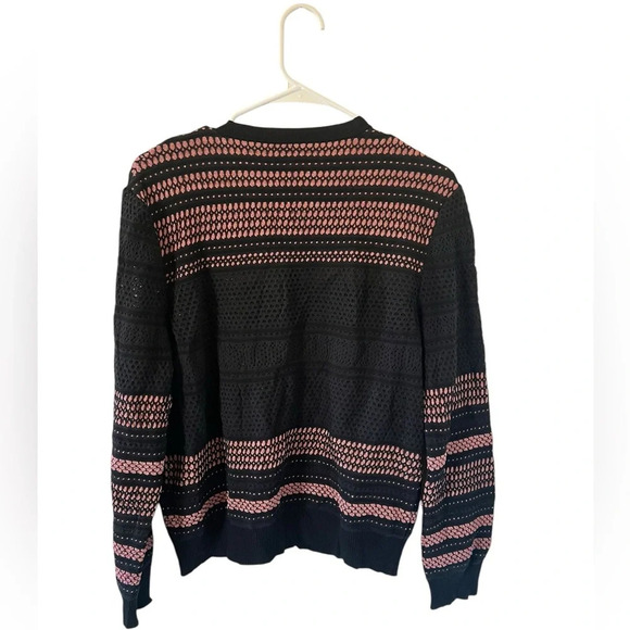 M Missoni Black and Metallic Pink Cardigan - Picture 6 of 11